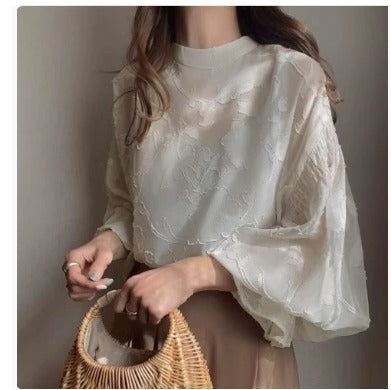 Talía | Blouse à Manches Longues à Imprimé Floral