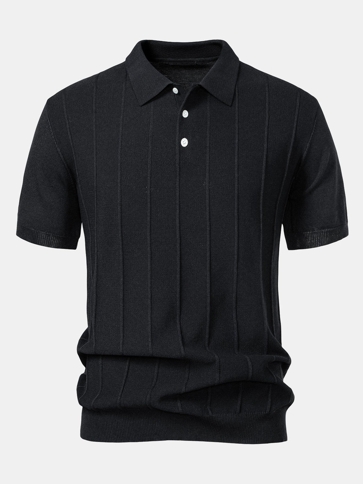 Carlos | Sett med jacquard-poloshjorte og rette bukser