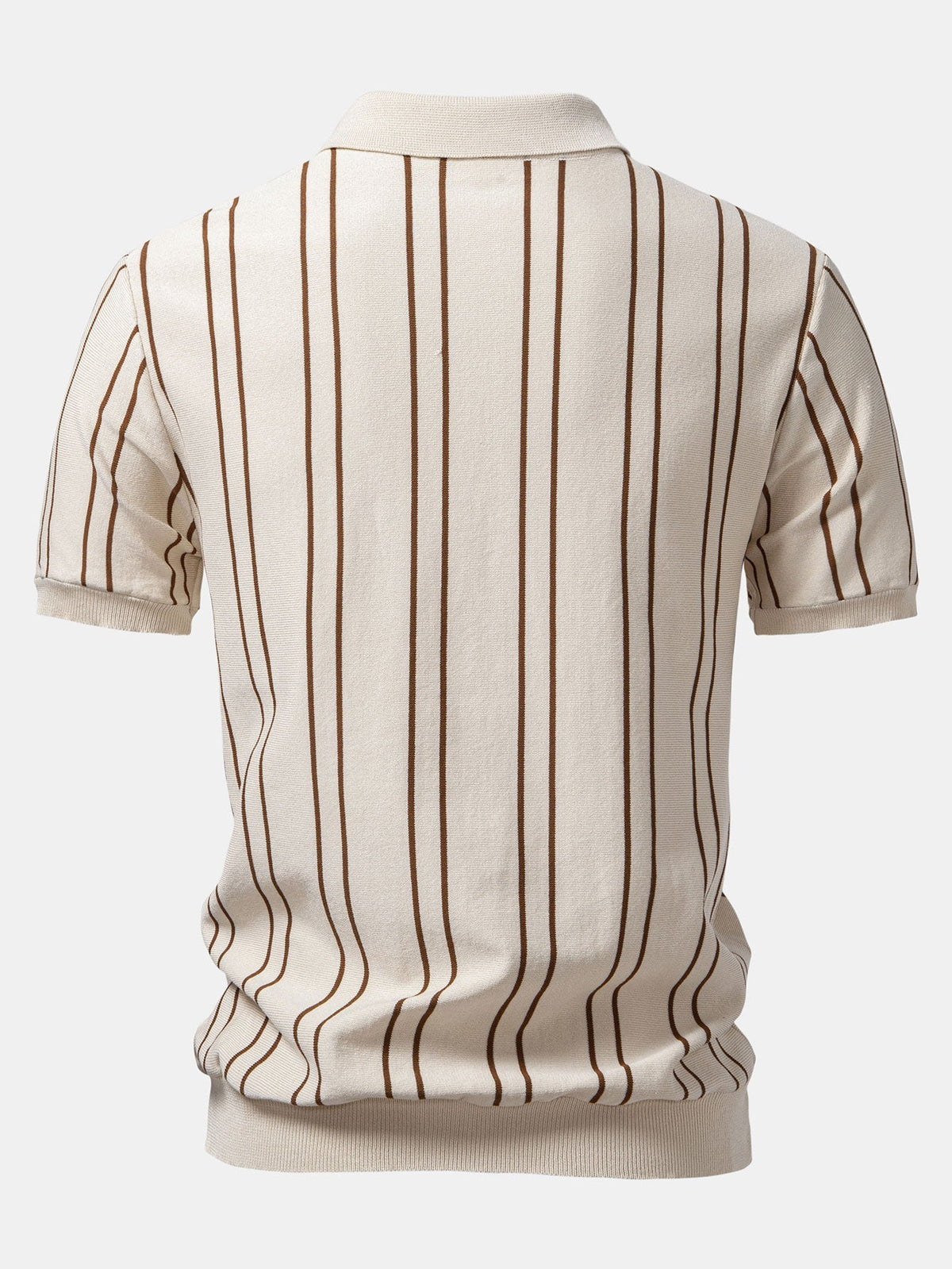Daniel | Conjunto Polo de Punto a Rayas y Pantalón Cónico