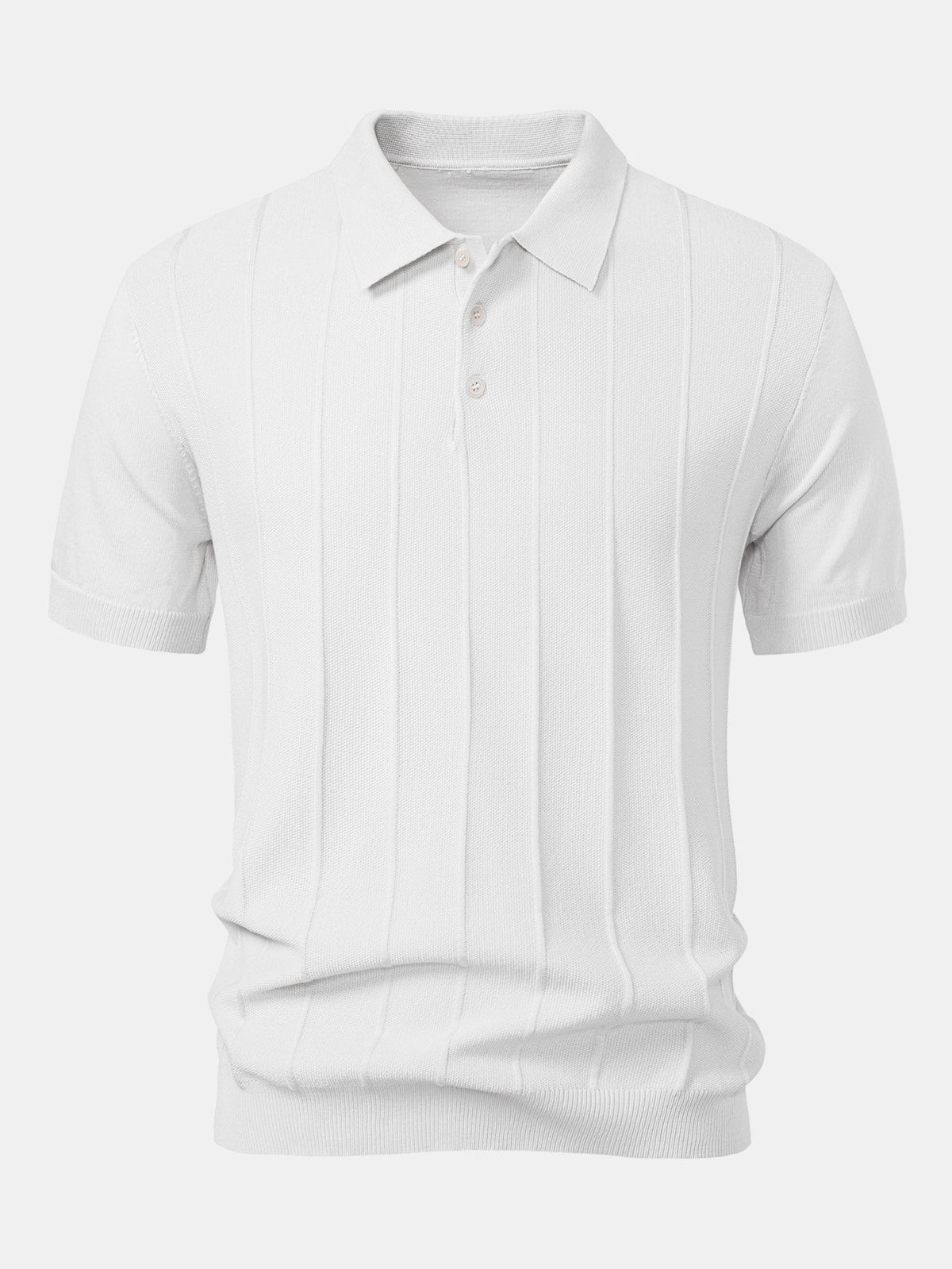 Carlos | Sett med jacquard-poloshjorte og rette bukser