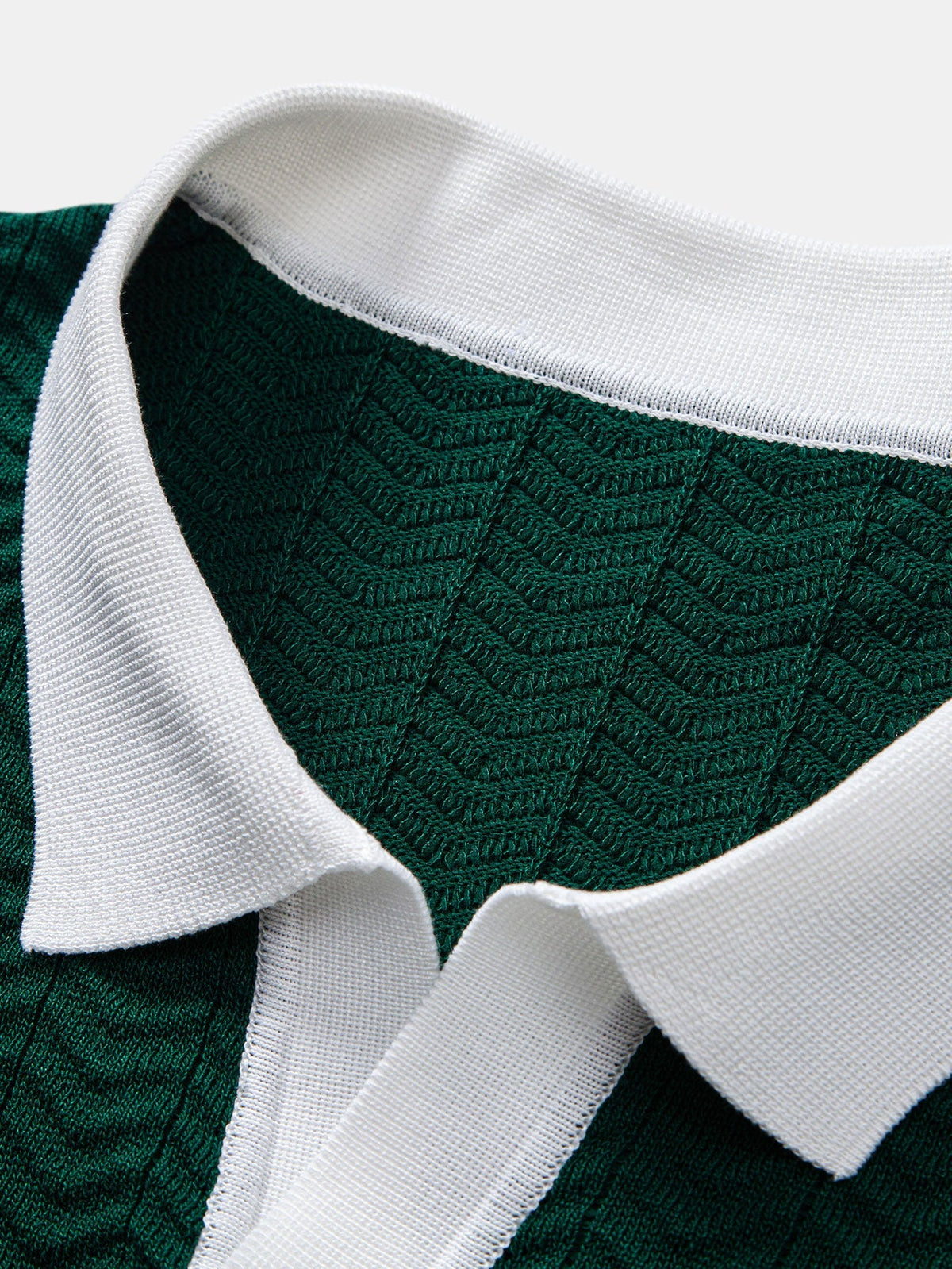 Pablo | Ensemble polo texturé et pantalon droit