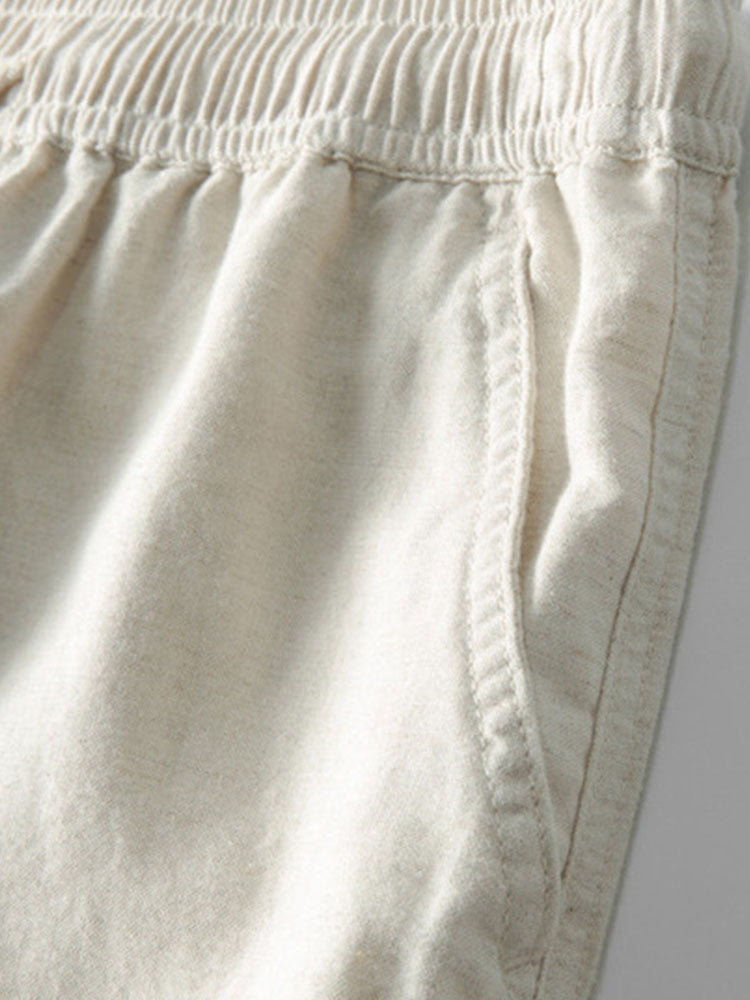 Adrián | Conjunto Polo de Rayas Relax y Pantalón de Lino