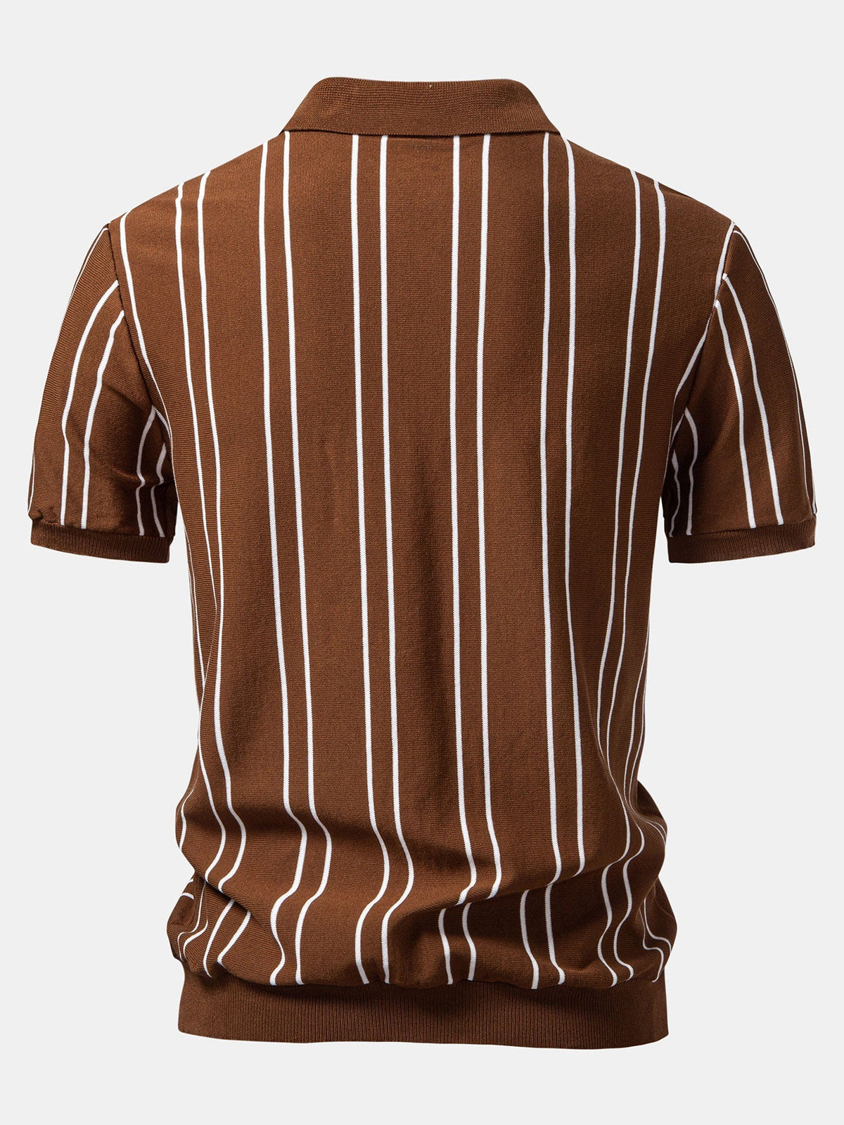 Daniel | Conjunto Polo de Punto a Rayas y Pantalón Cónico