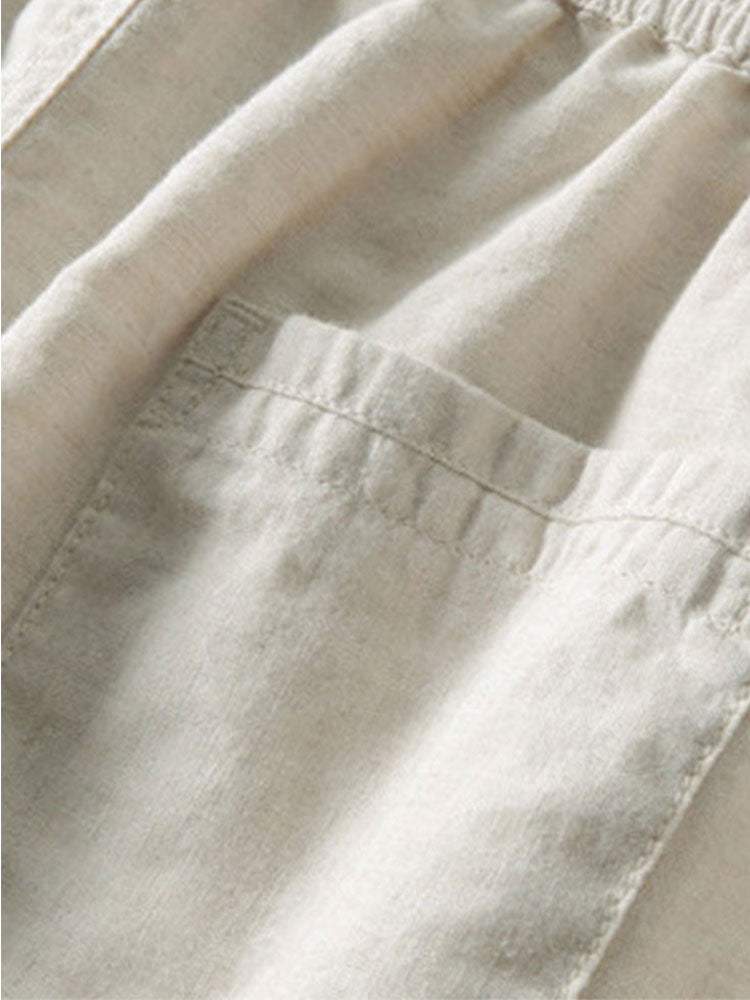 Adrián | Conjunto Polo de Rayas Relax y Pantalón de Lino