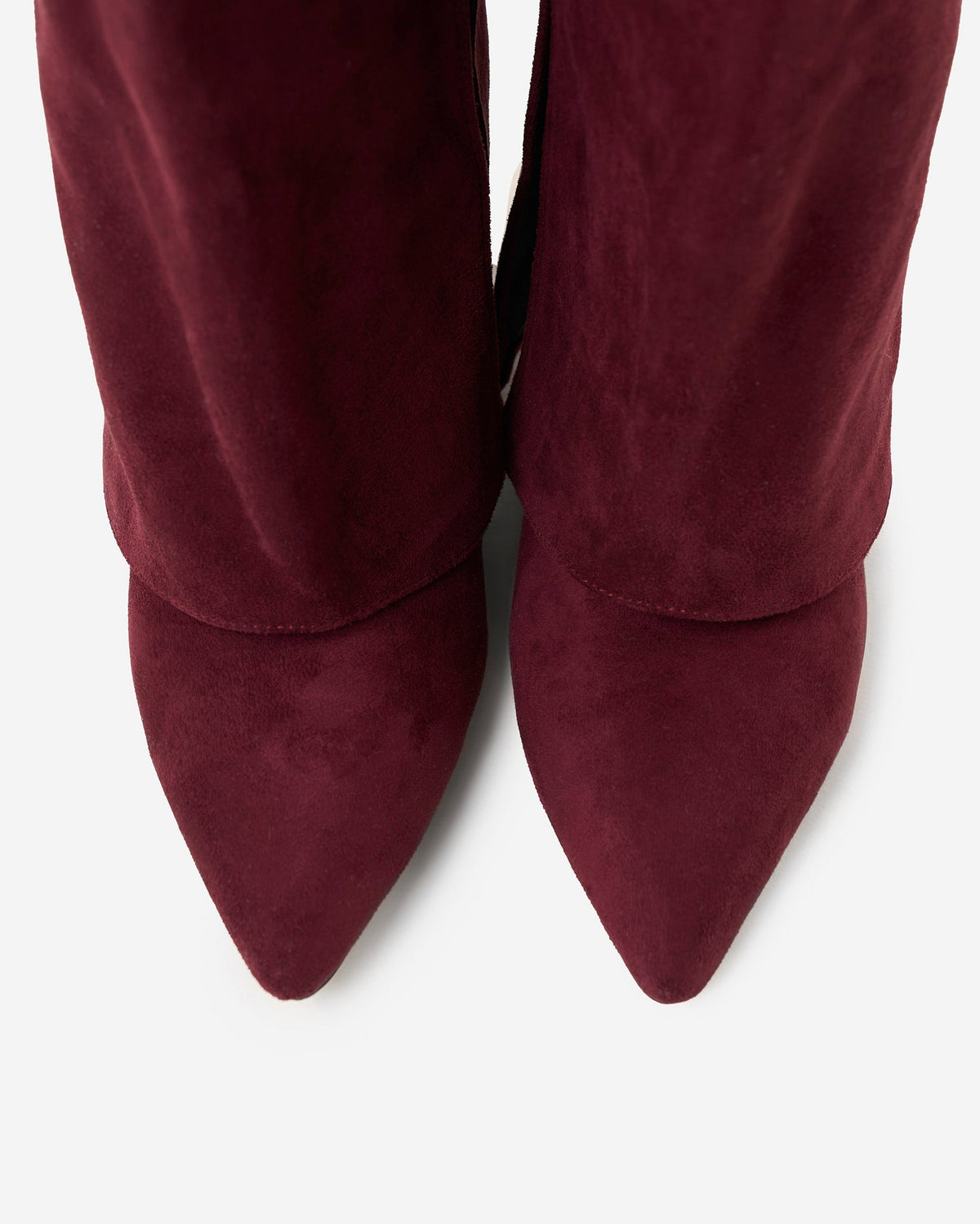 Dulce | Stivali alti in camoscio bordeaux