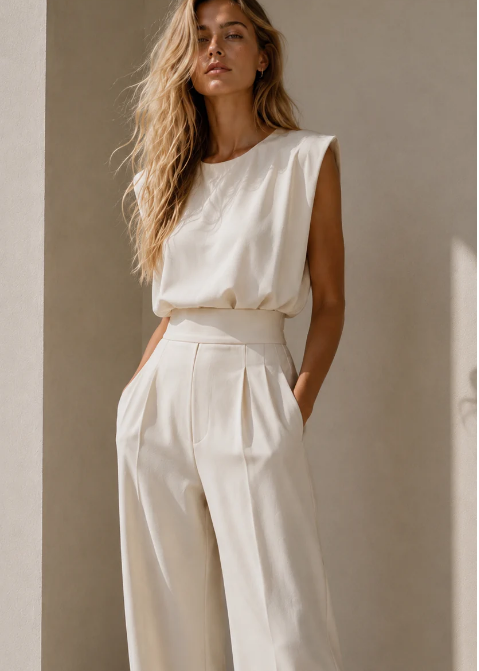 Ana | Tuta elegante con cintura