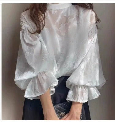 Talía | Blouse à Manches Longues à Imprimé Floral