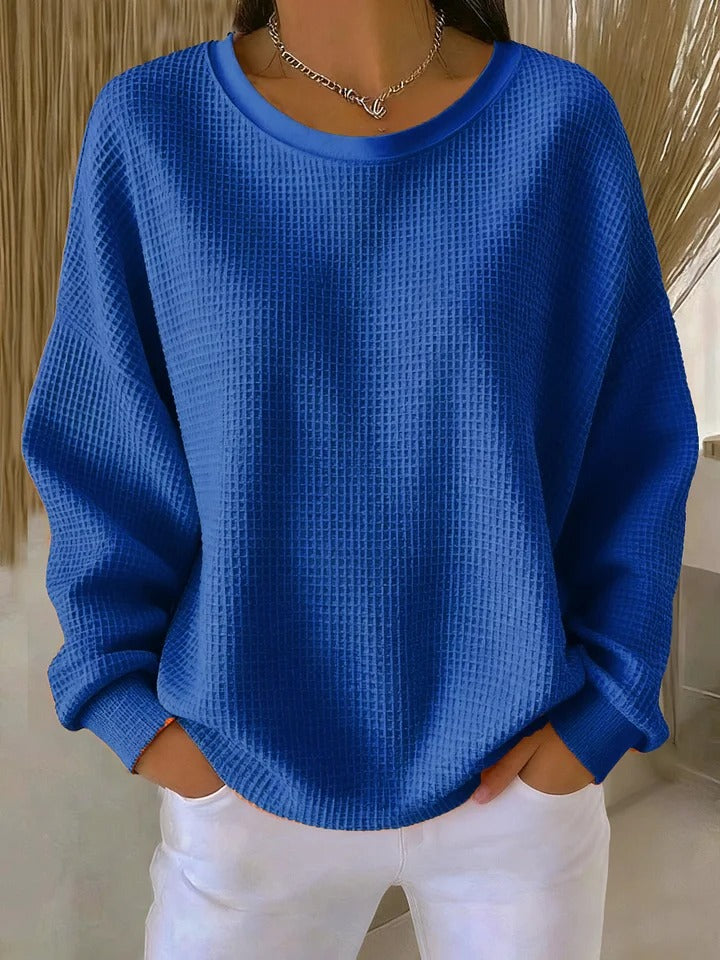 Jersey Gofrado Clásico - Azul