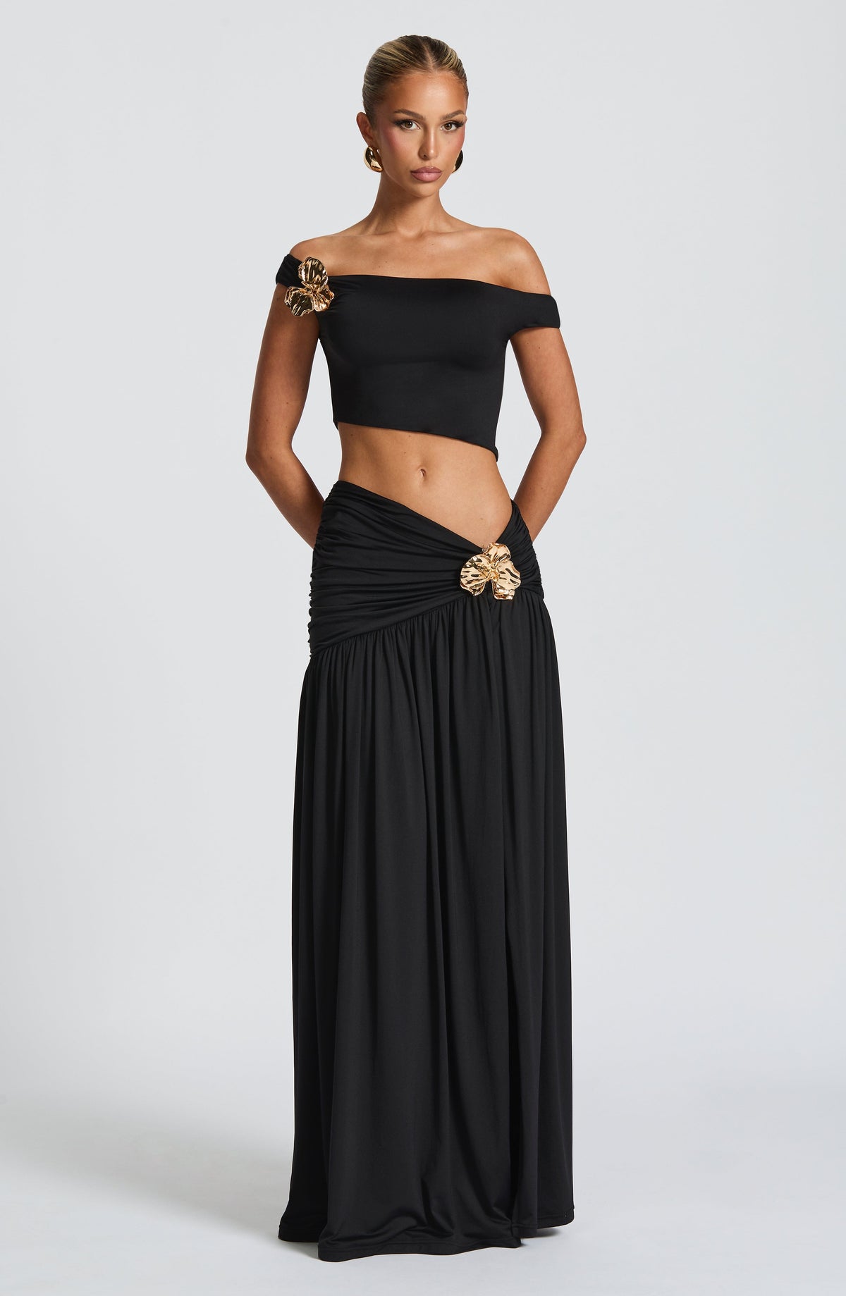 Zwarte top Eva