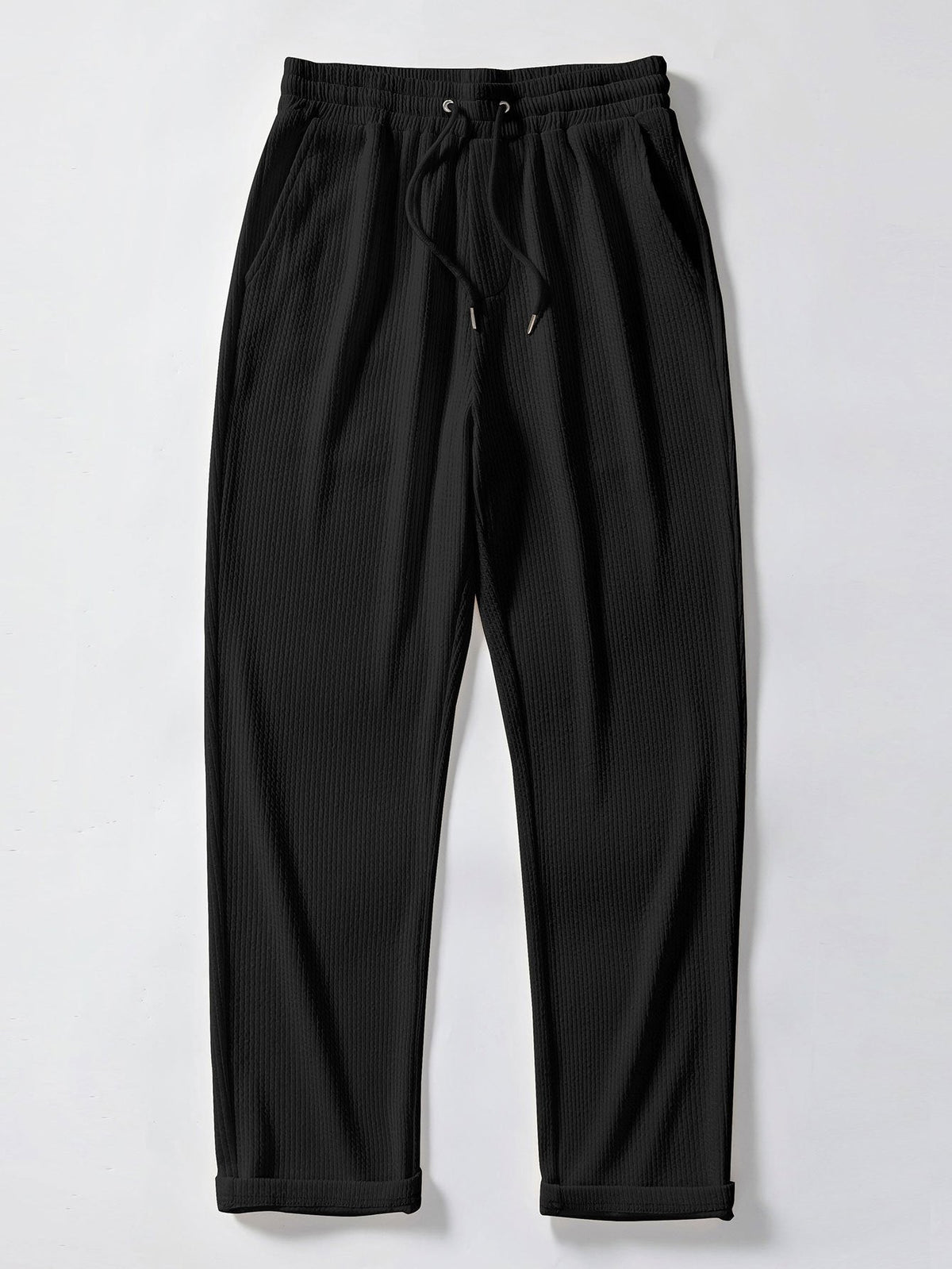 Pablo | Ensemble polo texturé et pantalon droit